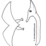 pterodactyl paper plate craft