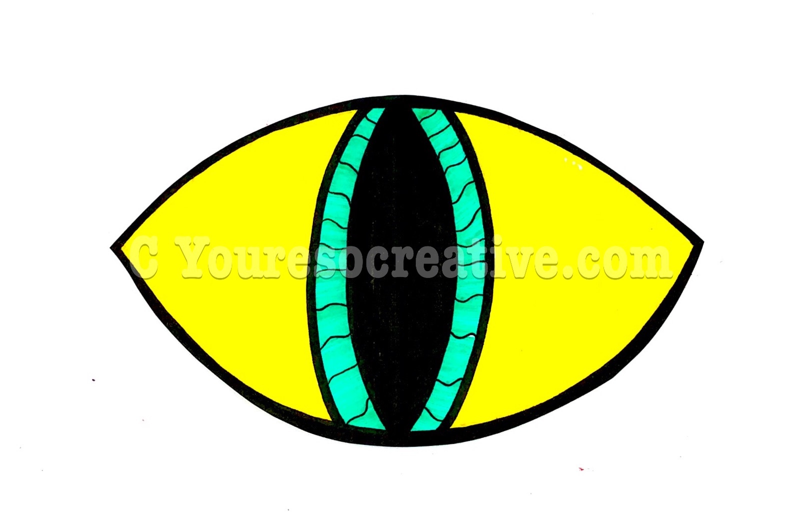 cute dinosaur eyes
