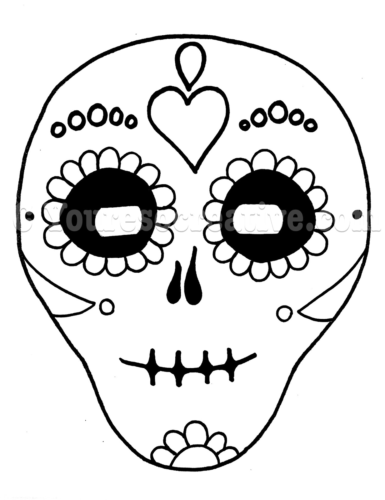 Sugar Skull Mask You're so creative