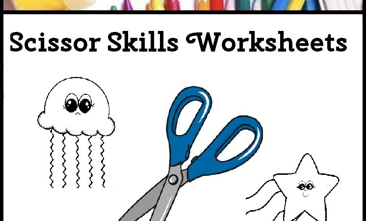 Free Printable Scissor Skills Worksheets for Kids - You're so