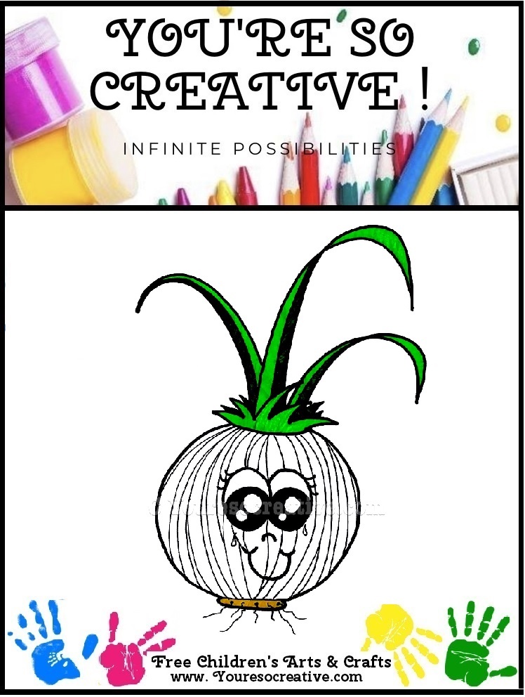 How To Draw Onion For Children. Step By Step Drawing Tutorial. A Simple  Guide To Learning To Draw Royalty Free SVG, Cliparts, Vectors, and Stock  Illustration. Image 184449985.