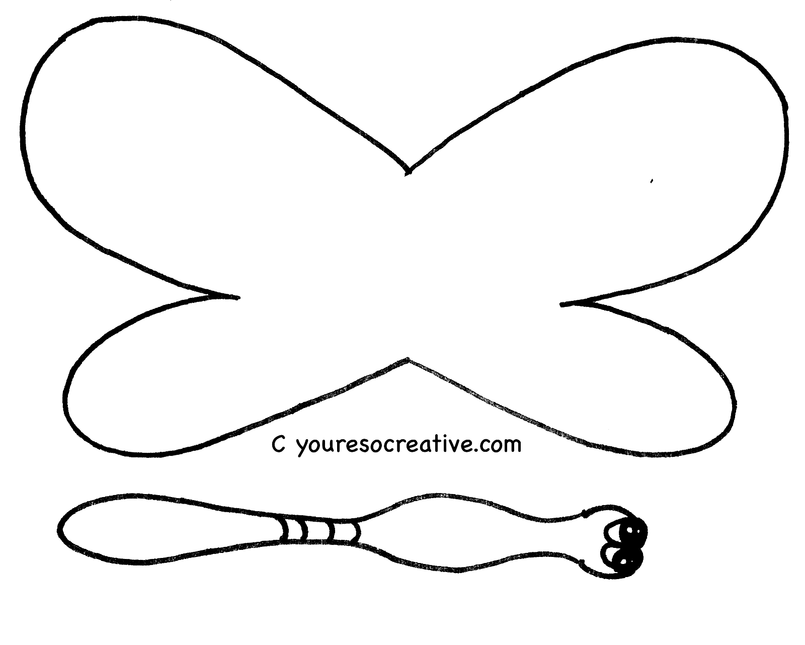 Printable Dragonfly Craft Template Printable Free Templates Printable Dragonfly Craft Template Printable Free Templates